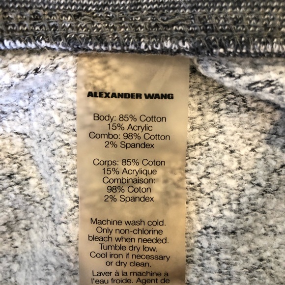 T by Alexander Wang Gray Jogger Sweats ❗️80% off❗️ - Picture 4 of 6